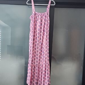 Old Navy Pink and Blue Floral Dress NWT